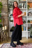 Paloma Tela Poet Blouse Chilli